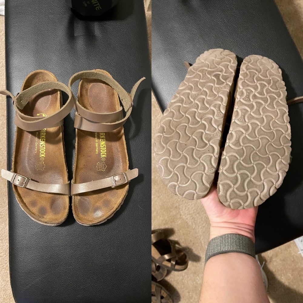 Birkenstocks wrap around sandal